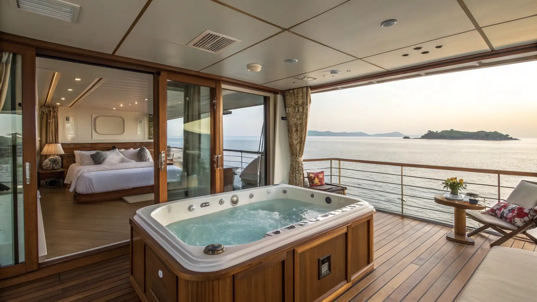 Luxury Cabin Configurations & Amenities